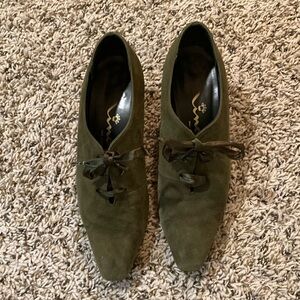 Nina Bart suede bootie moss